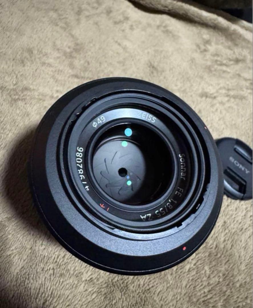 SONY Eマウント Sonnar FE 55mm F1.8 +フィルター
