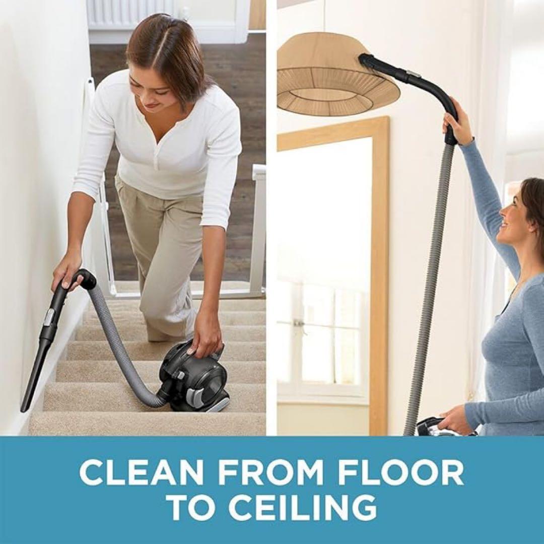 コードレス掃除機 BLACK+DECKER 水洗OK　ペットブラシ付き