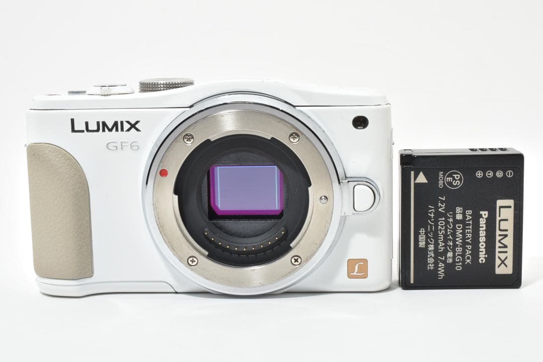 LUMIX DMC-GF6 ホワイト ミラーレス一眼