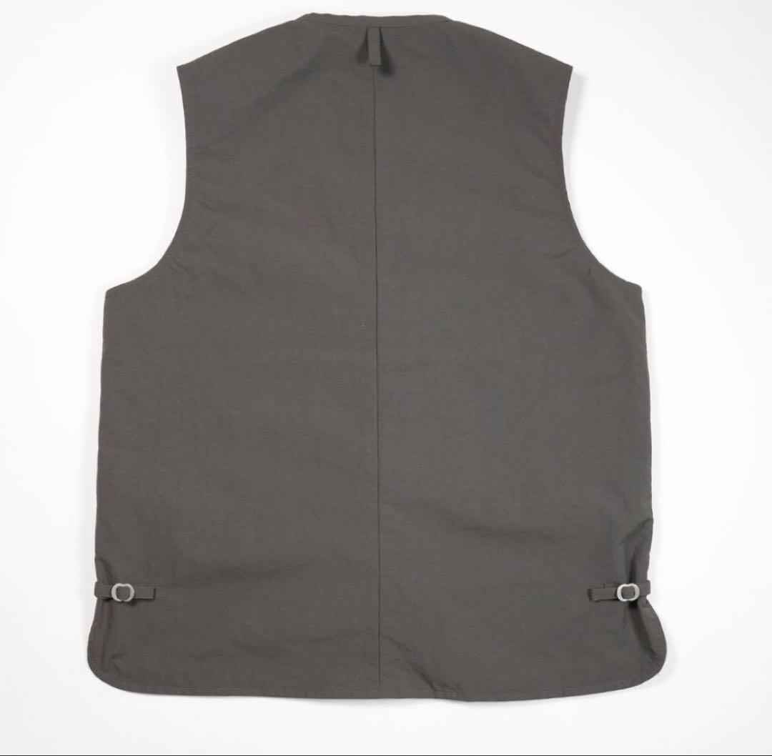 日本製　ARAN ベスト　チャコール　サイズ　5