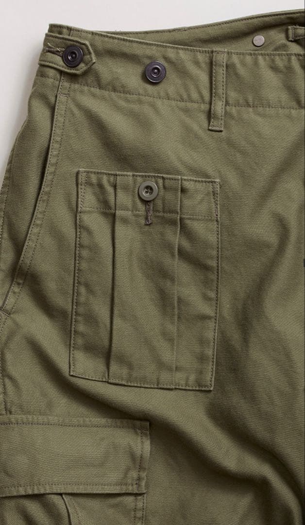 ナイジェルケーボン　アーミーカーゴパンツ カーキ 34 定価¥38,500