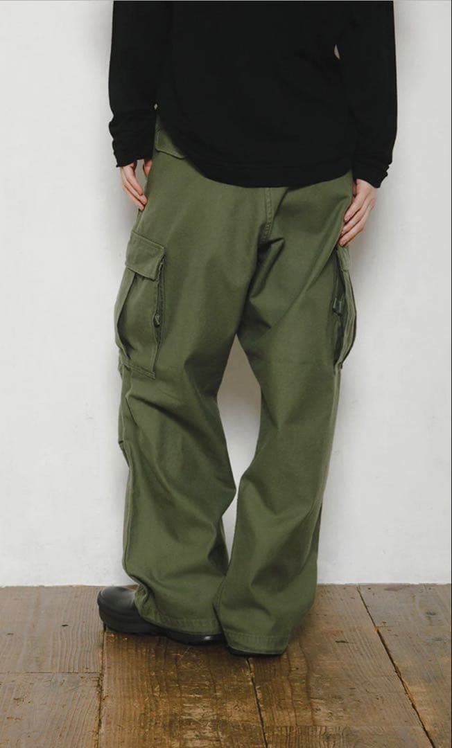 ナイジェルケーボン　アーミーカーゴパンツ カーキ 34 定価¥38,500
