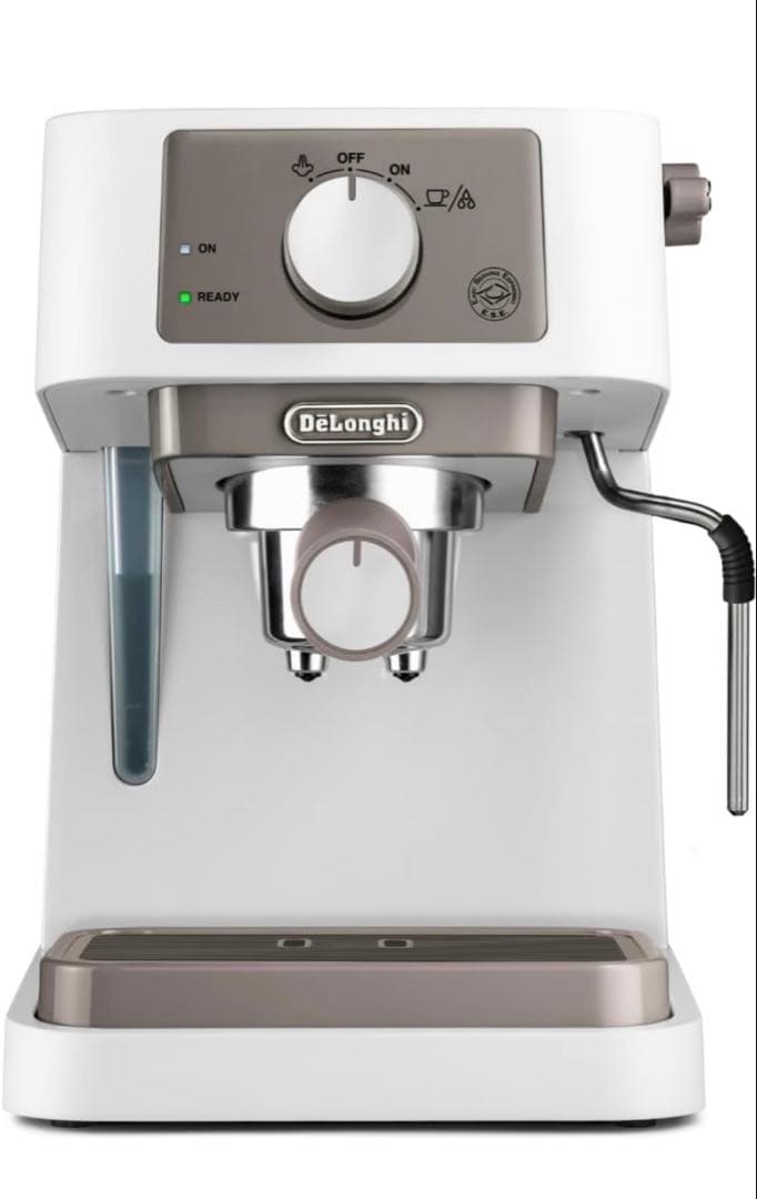 DeLonghi エスプレッソマシン ホワイト