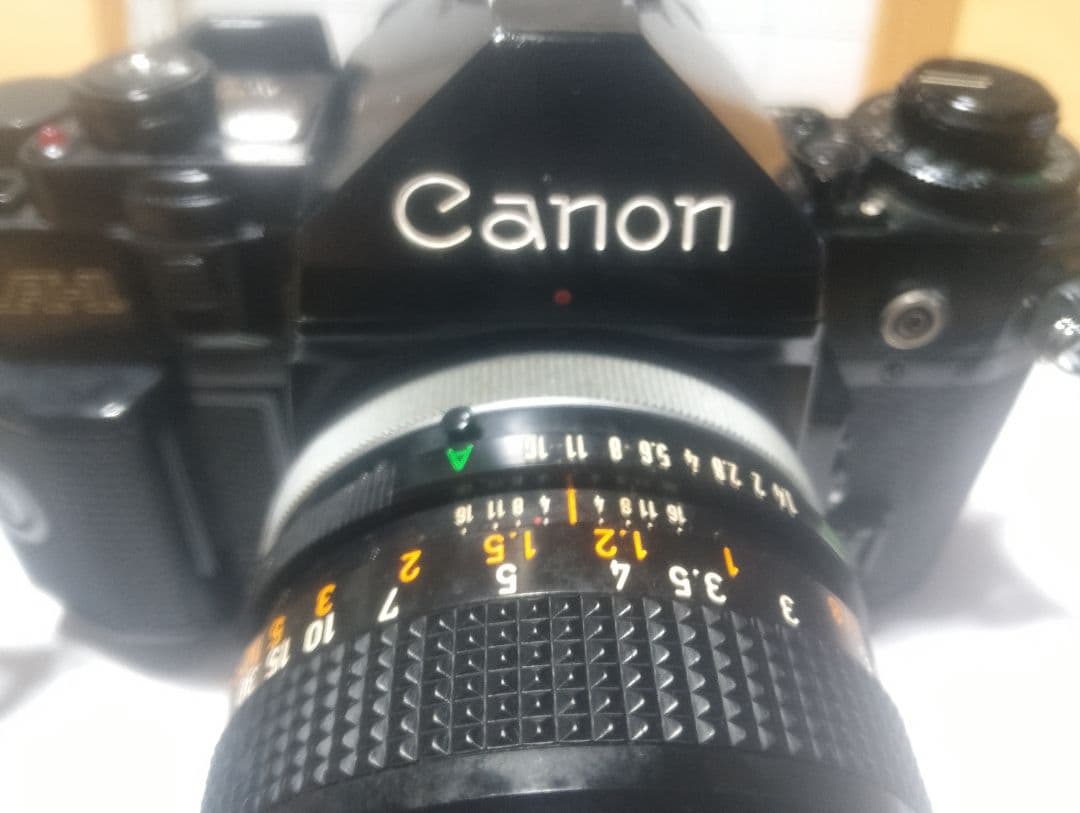 Canon A-1 一眼レフカメラ 55mmレンズ付き