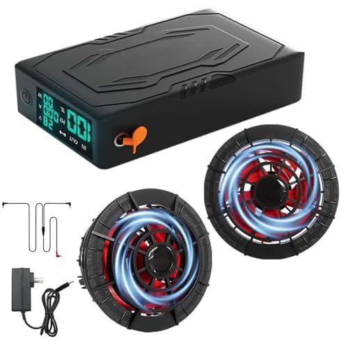 A空調作業服 ファンバッテリーセット【2025最新＆40000mAh大容量&28