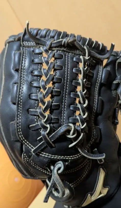 ミズノ　ブラック 軟式グローブ1AJGH14433グローバルエリート