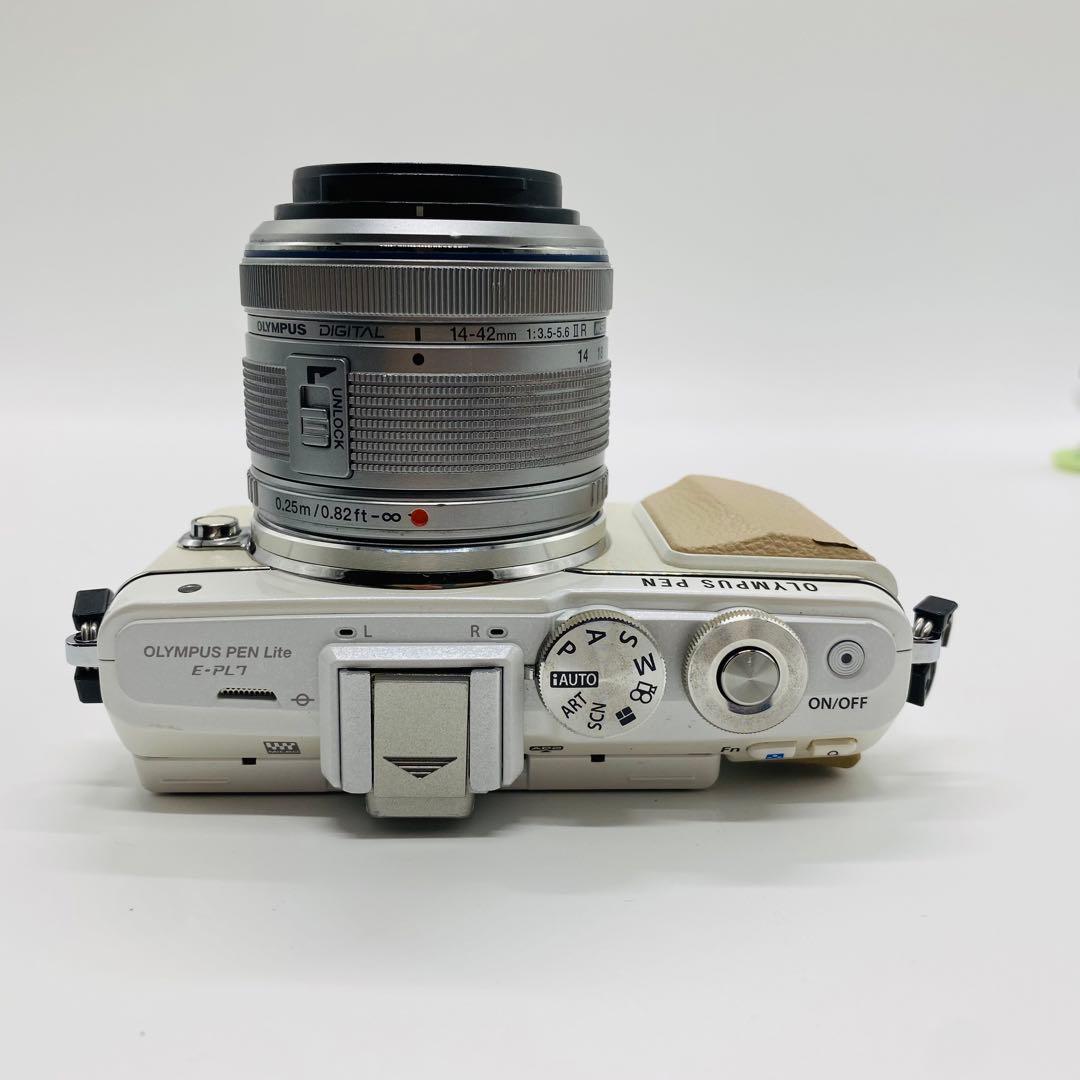 良品 Olympus PEN Lite E-PL7 lens14-42mm