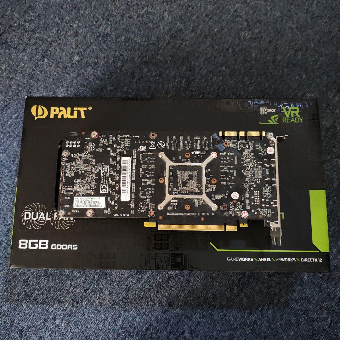グラフィックボード・グラボ・ビデオカード PALIT GeForce GTX 1070Ti 8GB
