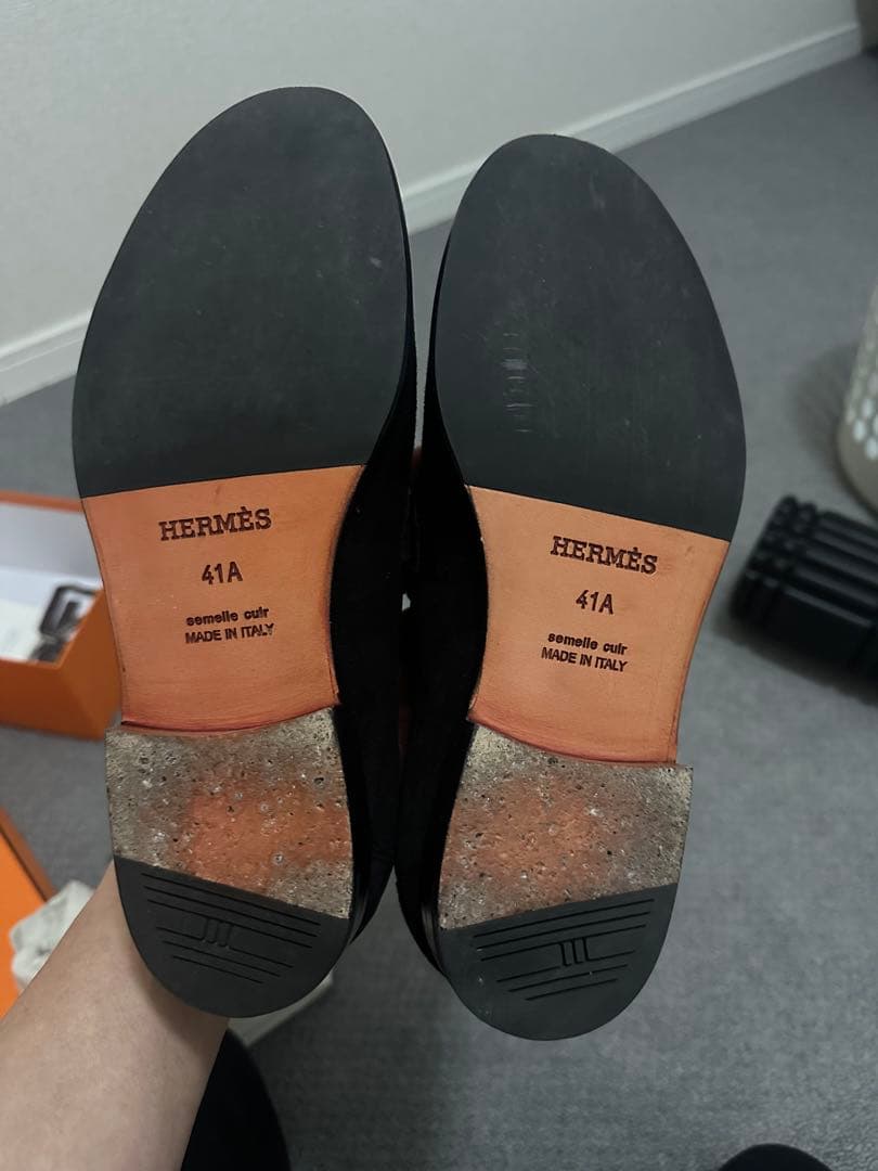 エルメス　モカシン