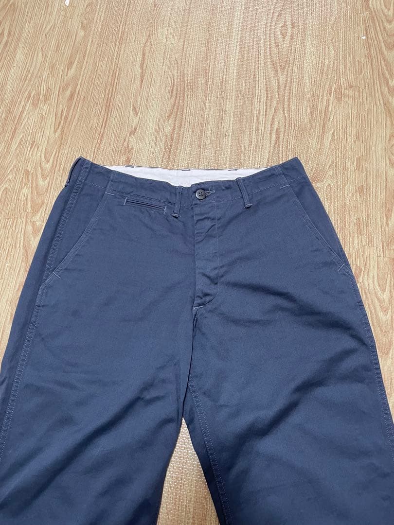 新品未着用　ウェアハウス チノ lot1082 ブルーグレー W32