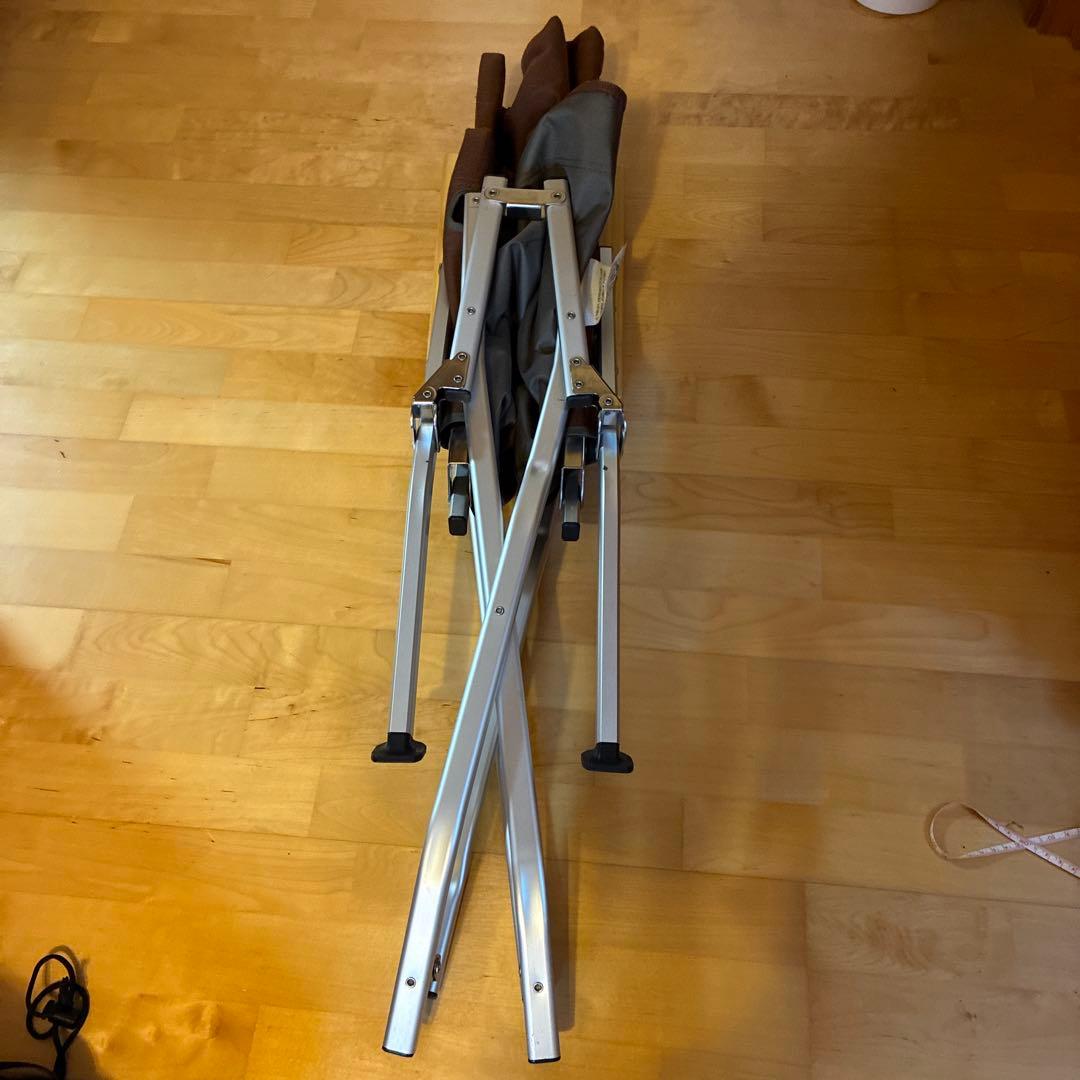  peak ローチェア　ブラウン 収納バッグ付き