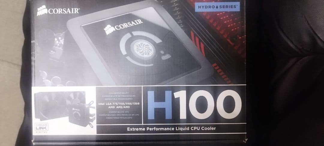 中古　CORSAIR H100 水冷CPUクーラー