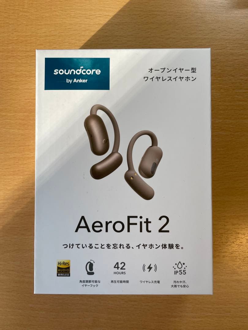 【新品】Anker Soundcore AeroFit 2 ワイヤレスイヤホン