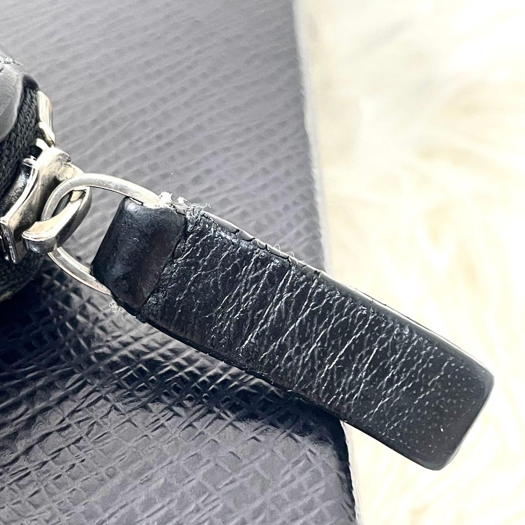 バレンシアガ　BALENCIAGA ケース　ブラック　黒　レザー