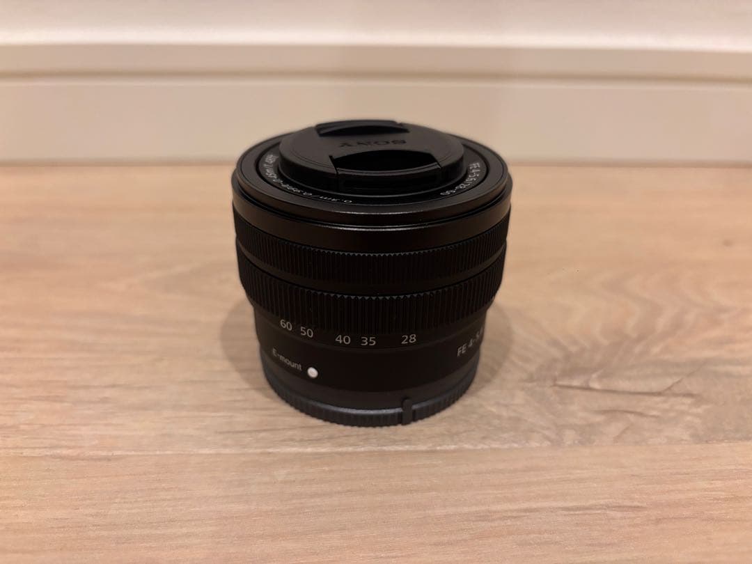 SONYフルサイズズームレンズ 28-60mm F4-5.6 SEL2860