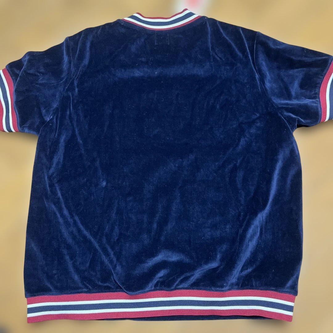 専用❣️アルチビオ　ネイビー　ベロア半袖トップス　サイズ40