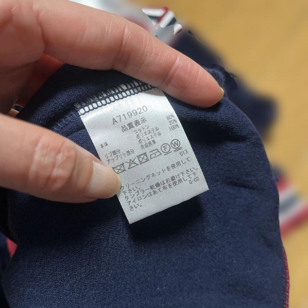 専用❣️アルチビオ　ネイビー　ベロア半袖トップス　サイズ40