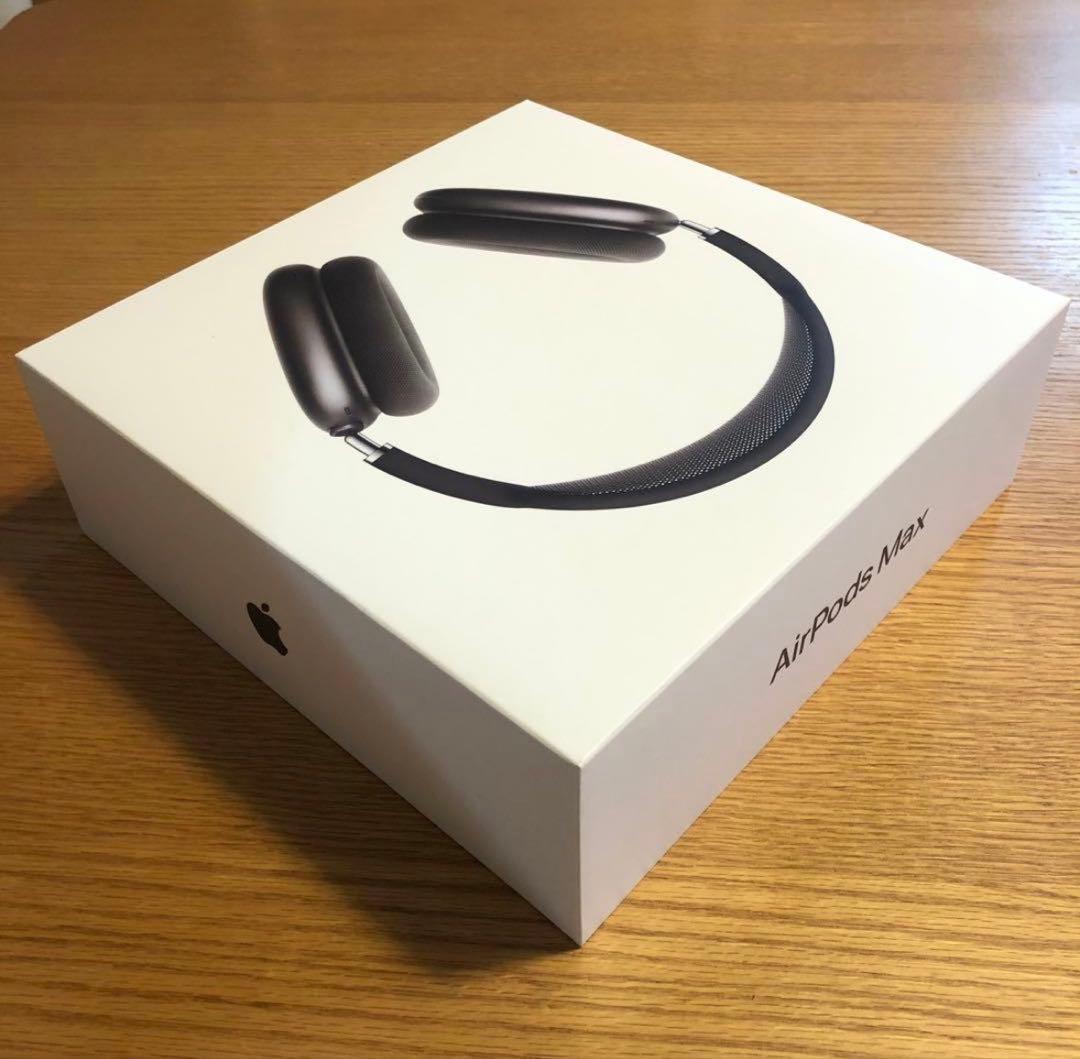 Apple純正品アップルAirPods MAX スペースグレイ スペースグレー