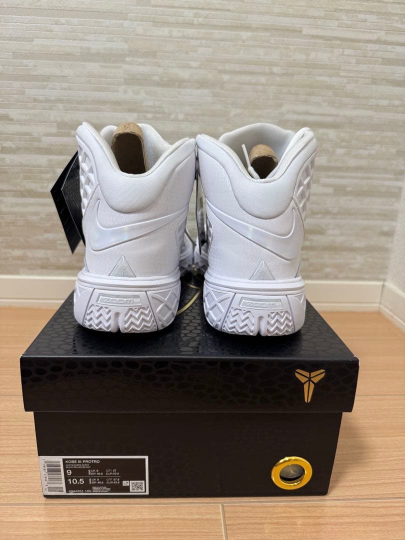 コービー3 プロトロ 'Halo バスケットボールシューズ 27cm ホワイト