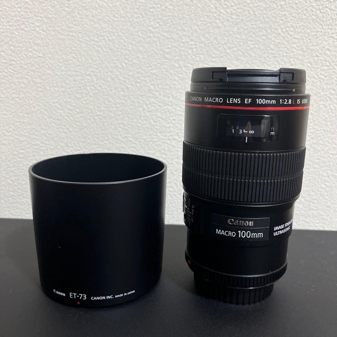 （美品）Canon EF 100mm f/2.8L マクロ IS USM