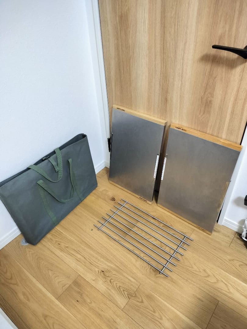 ★お得セット★　UNIFLAME 焚き火テーブル2+専用袋+棚