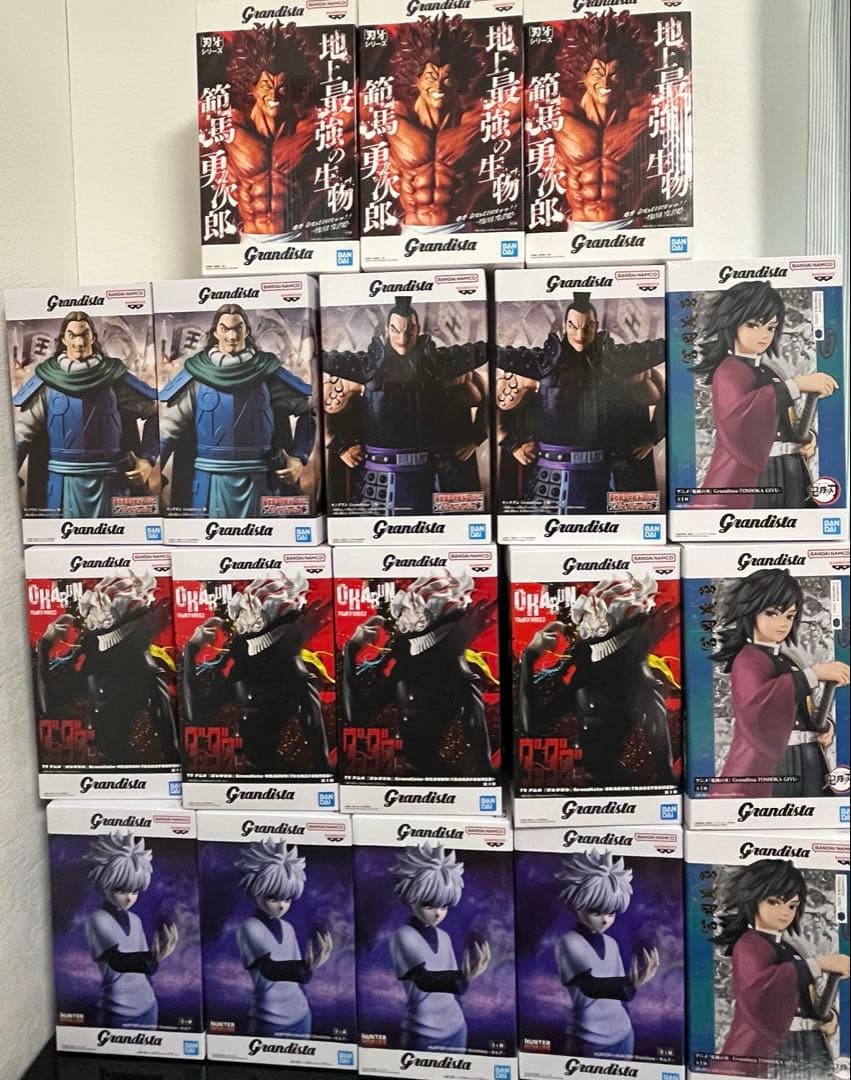 プライズフィギュア　18個まとめ売り　グランディスタシリーズ