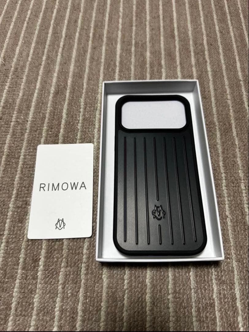 RIMOWA リモワ iPhone17proMaxケース ブラック