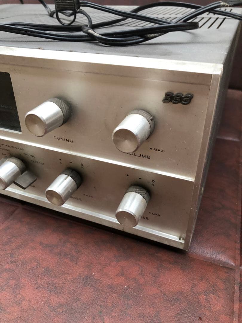 TRIO 真空管式ラジオ W X-333(J055)