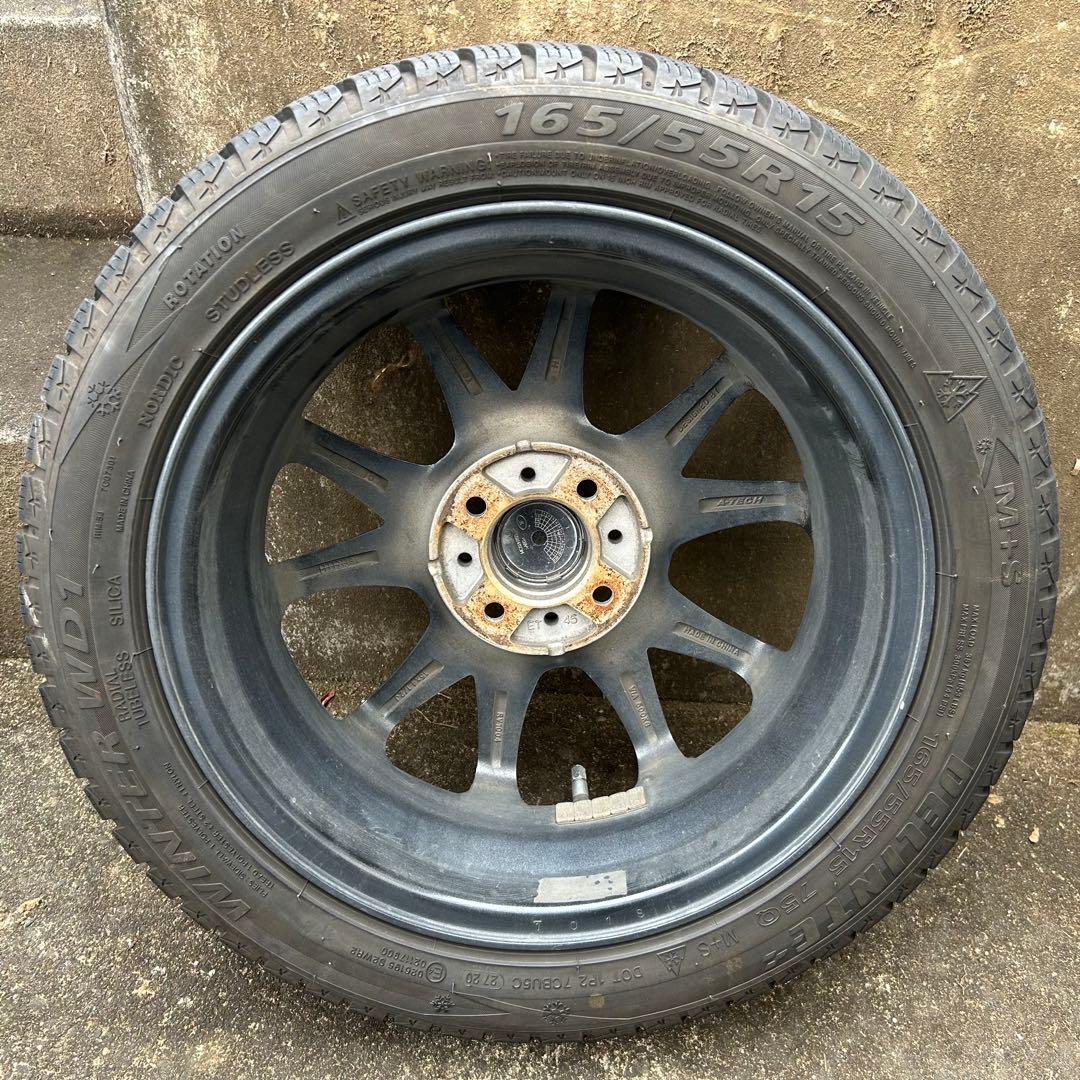 165/55R15 ホイール•スタッドレスタイヤセットfinalmind