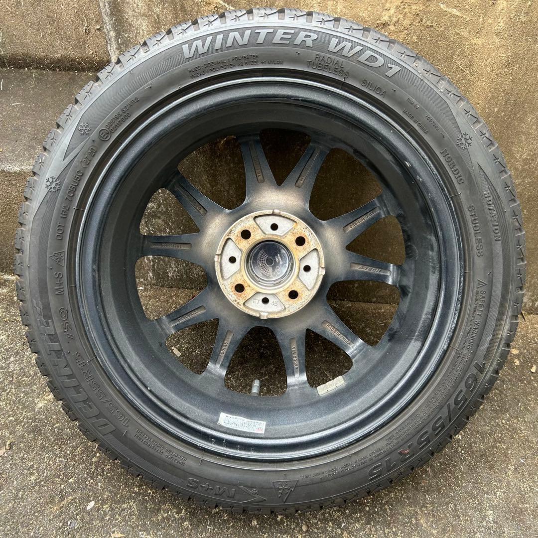 165/55R15 ホイール•スタッドレスタイヤセットfinalmind