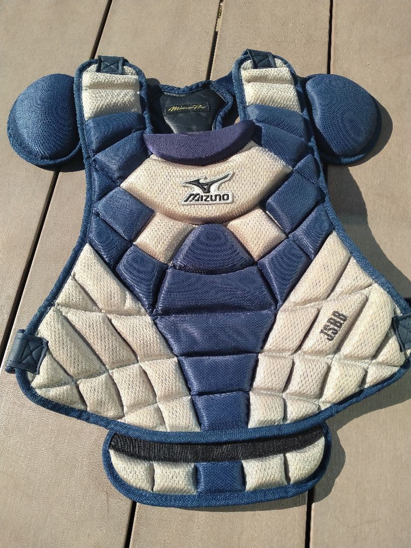 ミズノプロ　キャッチャー　レガース　プロテクター　軟式野球　一般