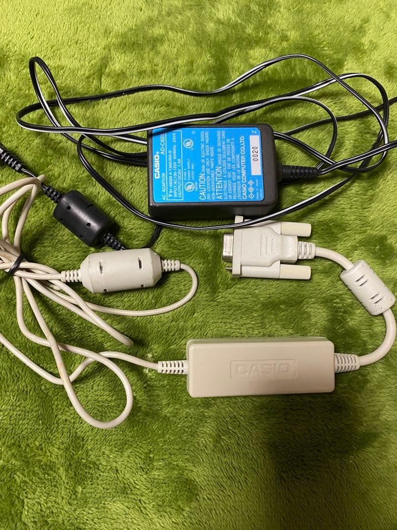 CASIO QV-770 デジタルカメラ カシオACアダプター付 取扱説明書