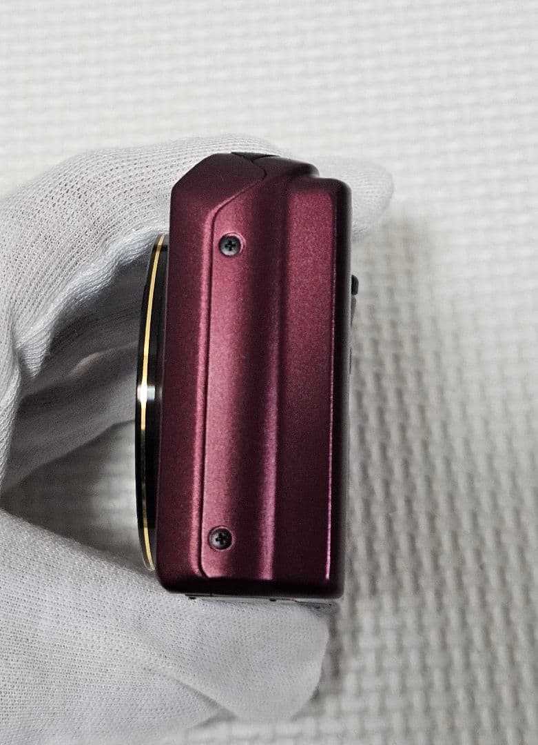 【美品】CASIO EXILIM ZR300 レッド レンズエラー有