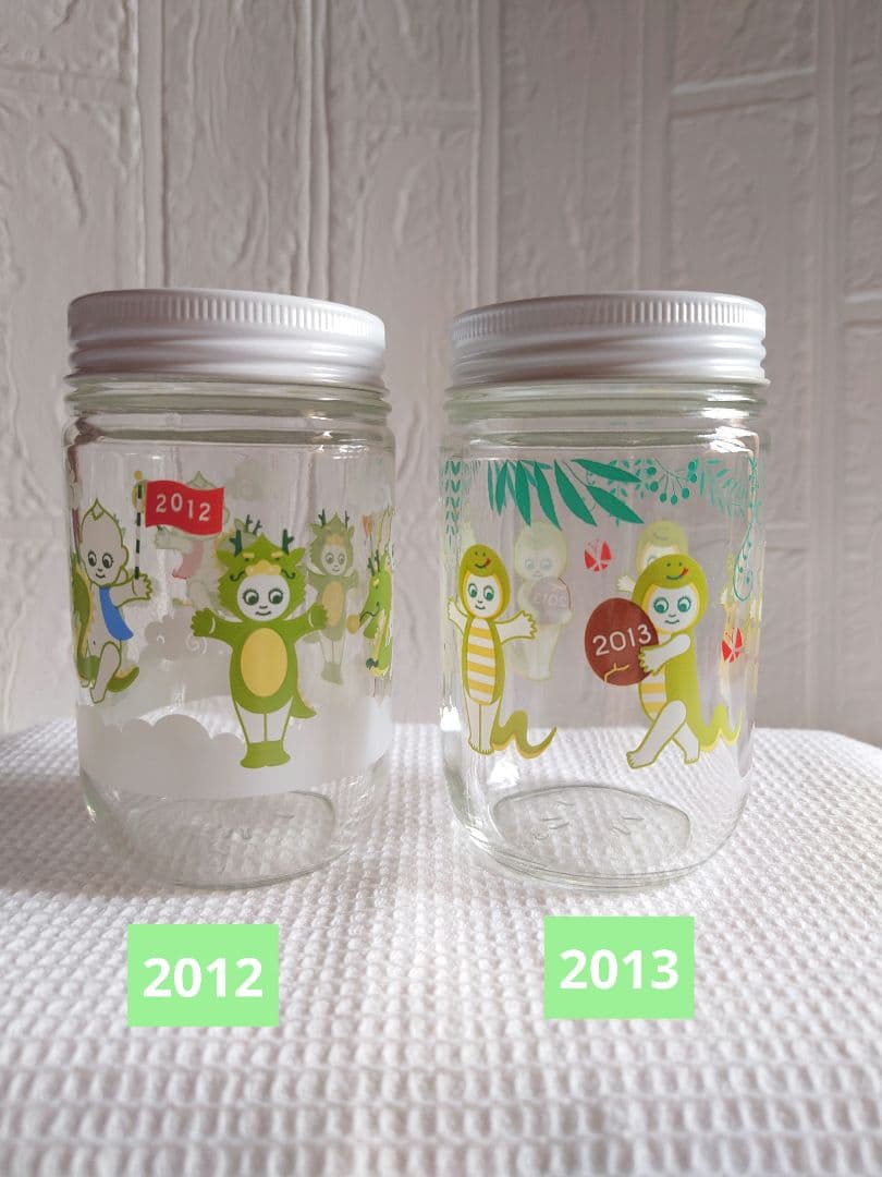 キューピーマヨネーズ　 空き瓶　干支シリーズ18年分　 コンプリートバラ売り不可