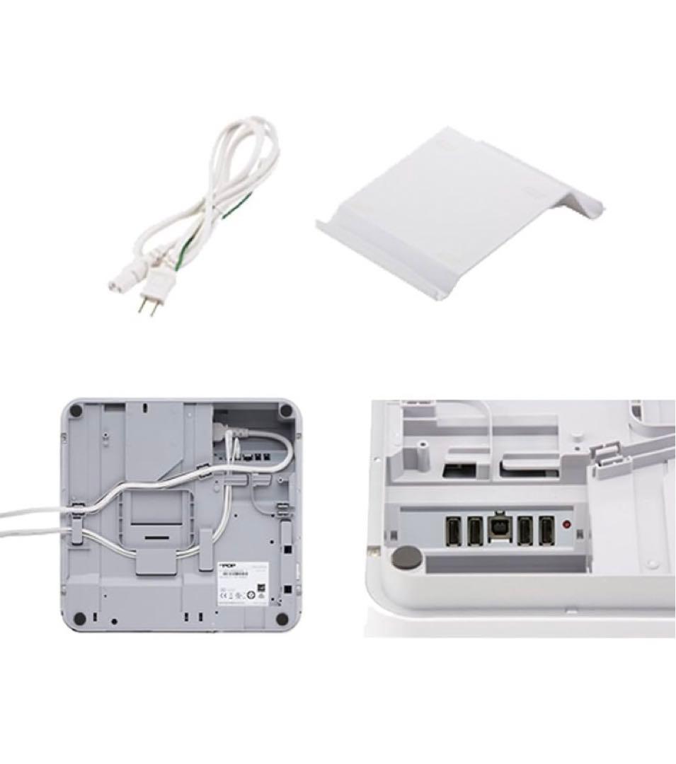 スマートレジpopレジ レシートプリンター 白 POP10-OF WHT JP