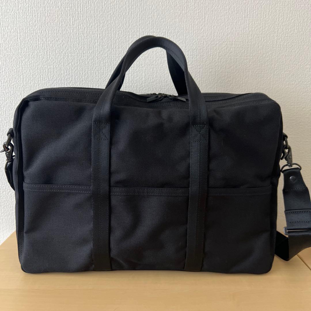 吉田カバン　PORTER TENSION ブラックビジネスバッグ