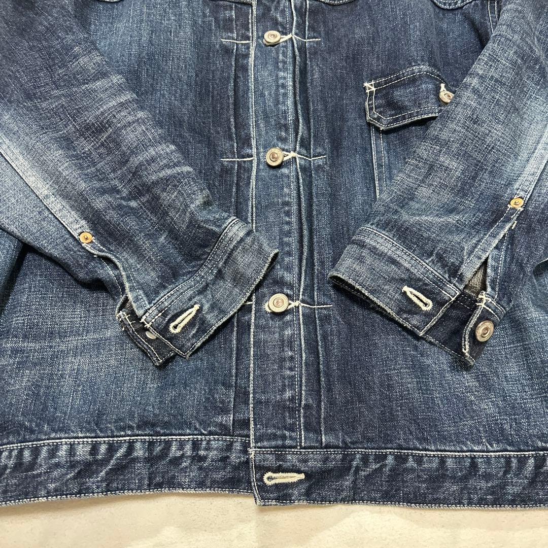 ジャーナルスタンダードラックス デニムジャケット　Gジャン　オールドデニム