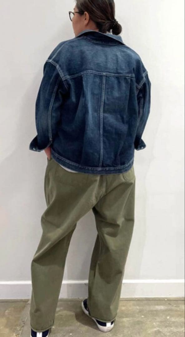 ジャーナルスタンダードラックス デニムジャケット　Gジャン　オールドデニム