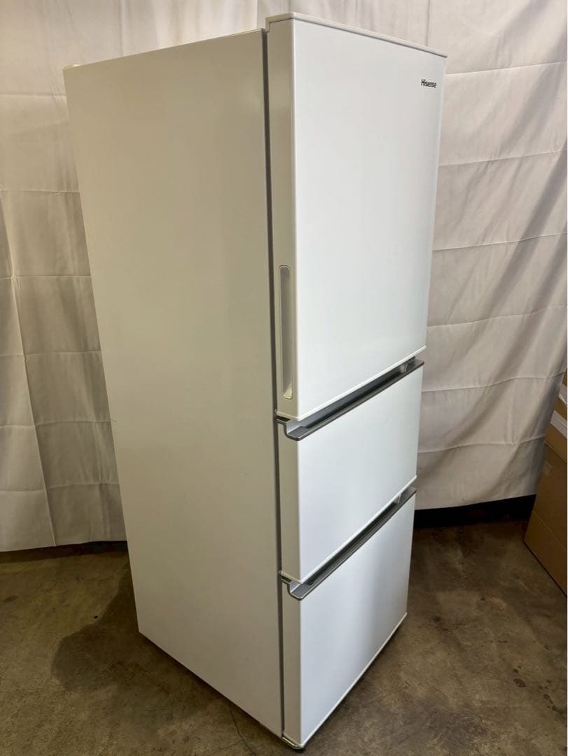 Hisense 3ドア冷蔵庫 HR-D2801W 2020年製 282L 右開き