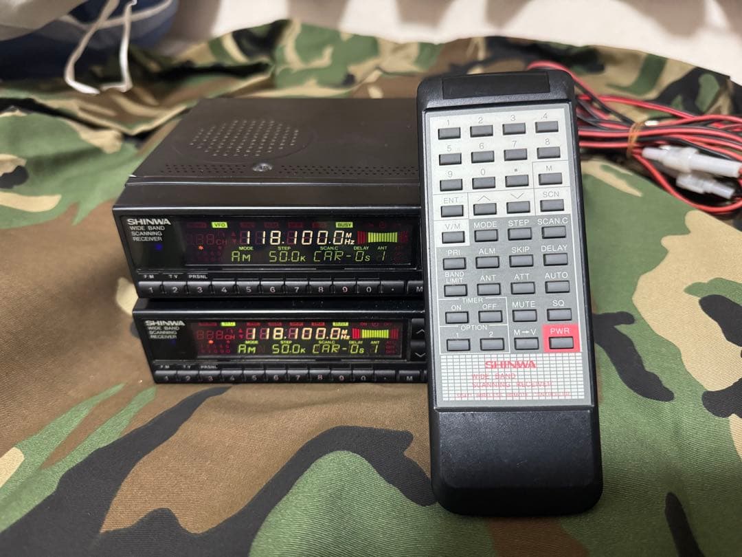 SHINWA シンワ SR001 広帯域受信機 2台セット