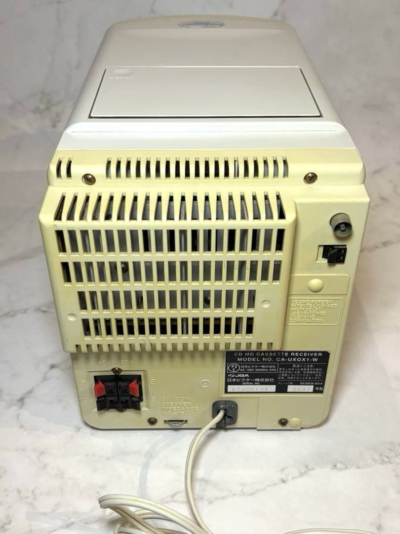 Victor WX-021 ミニコンポ ホワイト