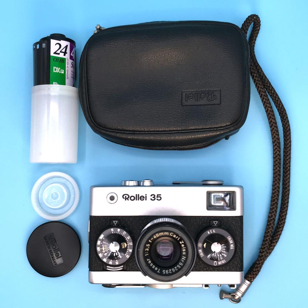 rollei 35 ローライ・ケース ・ストラップ ・レンズカバー ・フイルム