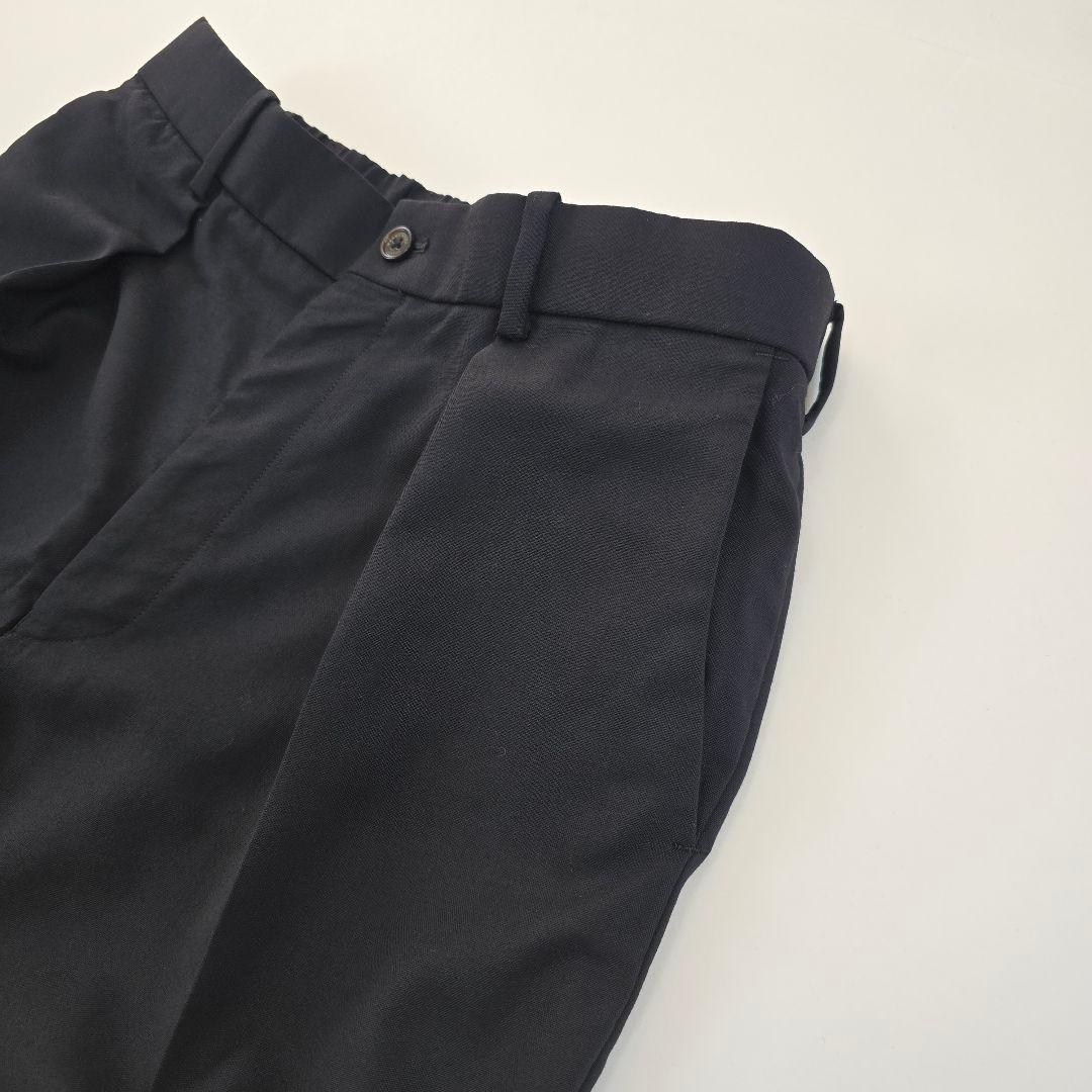 高級◎極美品★マーカウェア　ペグトップテーパードスラックス　3.3万　L　ウール