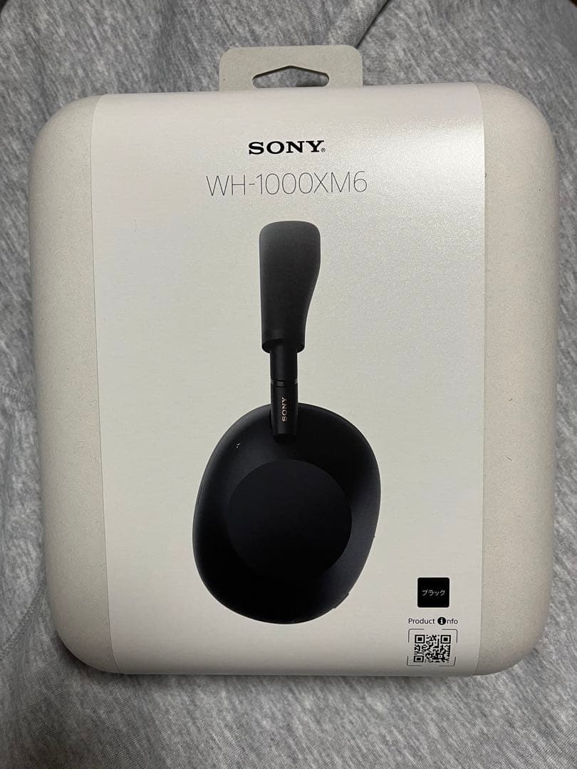 sony ソニー　ヘッドホン　WH-1000XM6