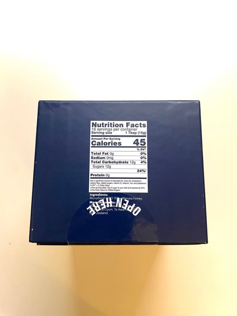 【新品未開封】マヌカヘルス マヌカハニー MGO700+ UMF18+ 250g