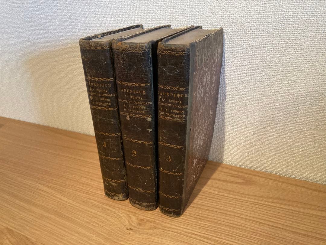 1840年　ナポレオン遠征記　全3巻揃