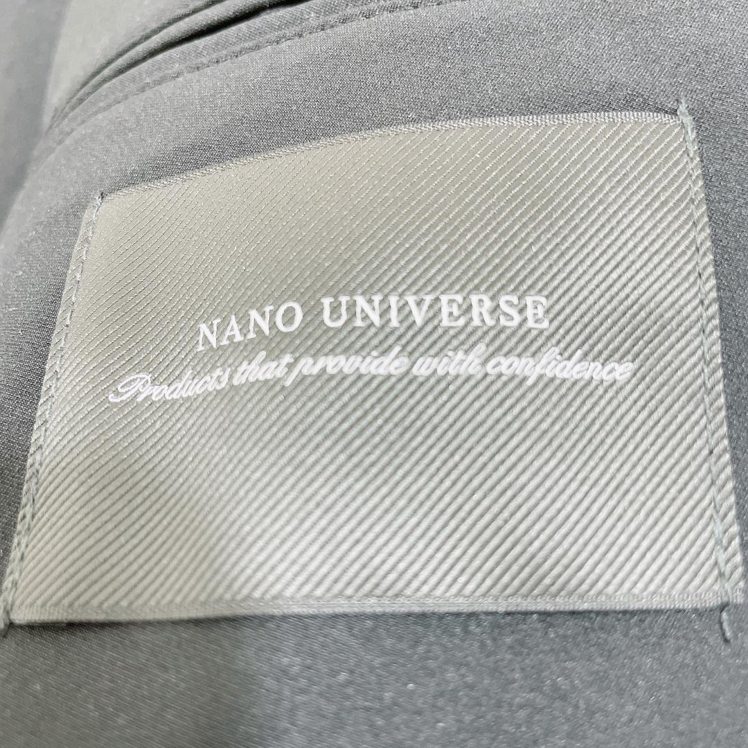 【新品未使用】ナノユニバース ダメリーノ SOLOTEX スリーピーススーツ M