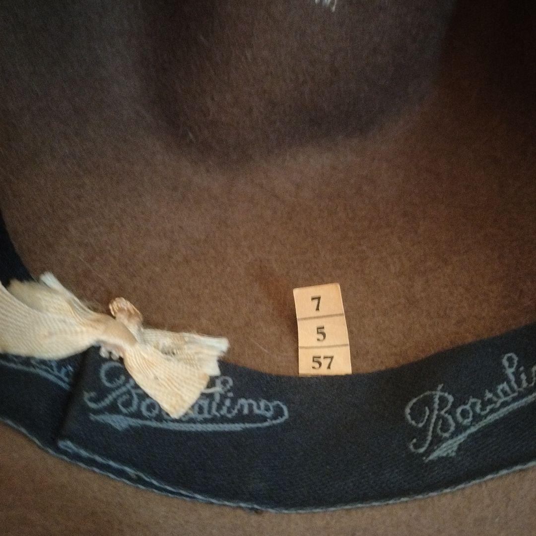 ボルサリーノ　ブラウン フェルトハット　カシラ　ステットソン　キジマタカユキ