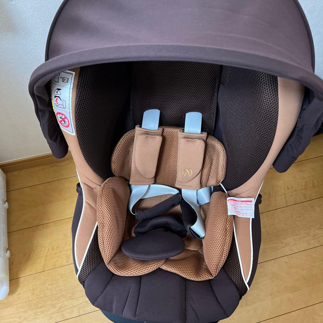 エールベベ クルットNT2プラウド チャイルドシート シナモンブラウン