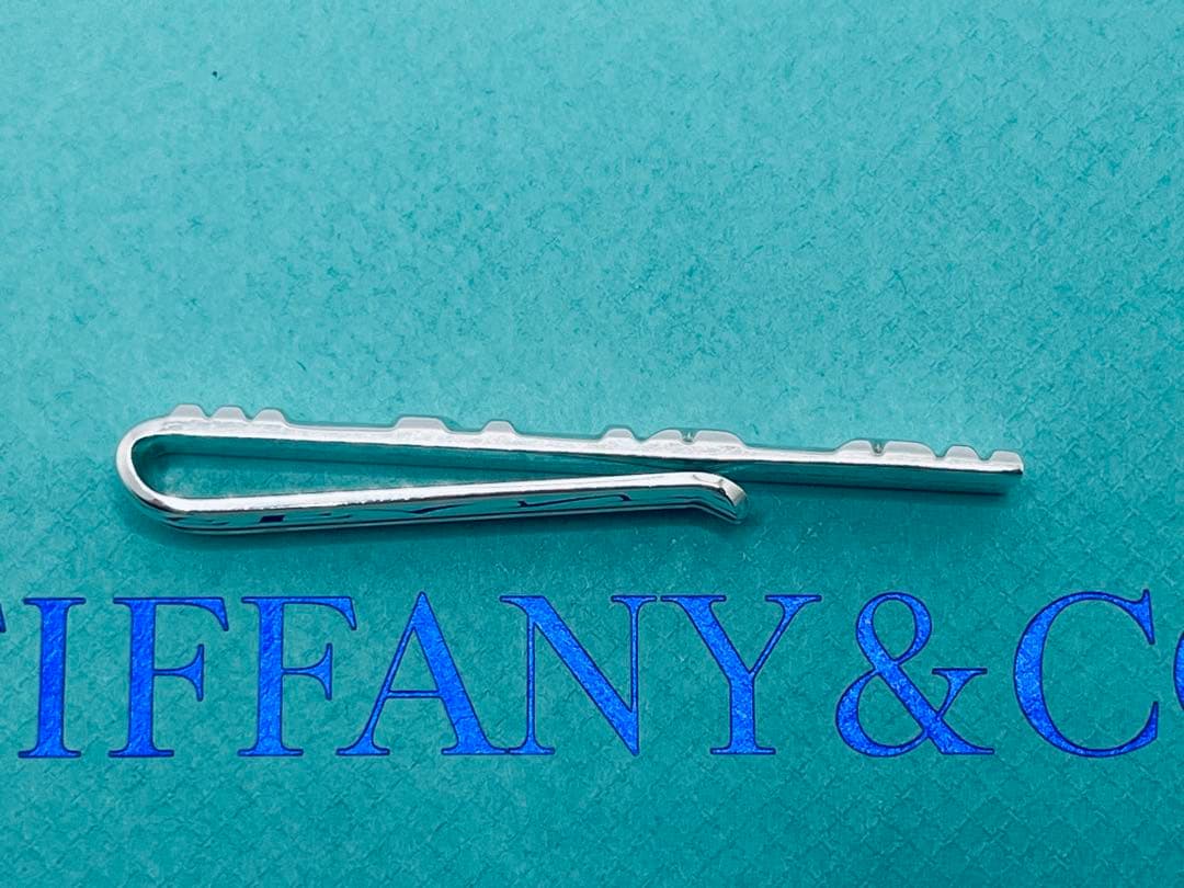 c819 美品　ティファニー　アトラス　1995 ネクタイピン　シルバー　925